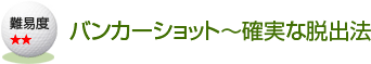 �o���J�[�V���b�g�`�m���ȒE�o�@