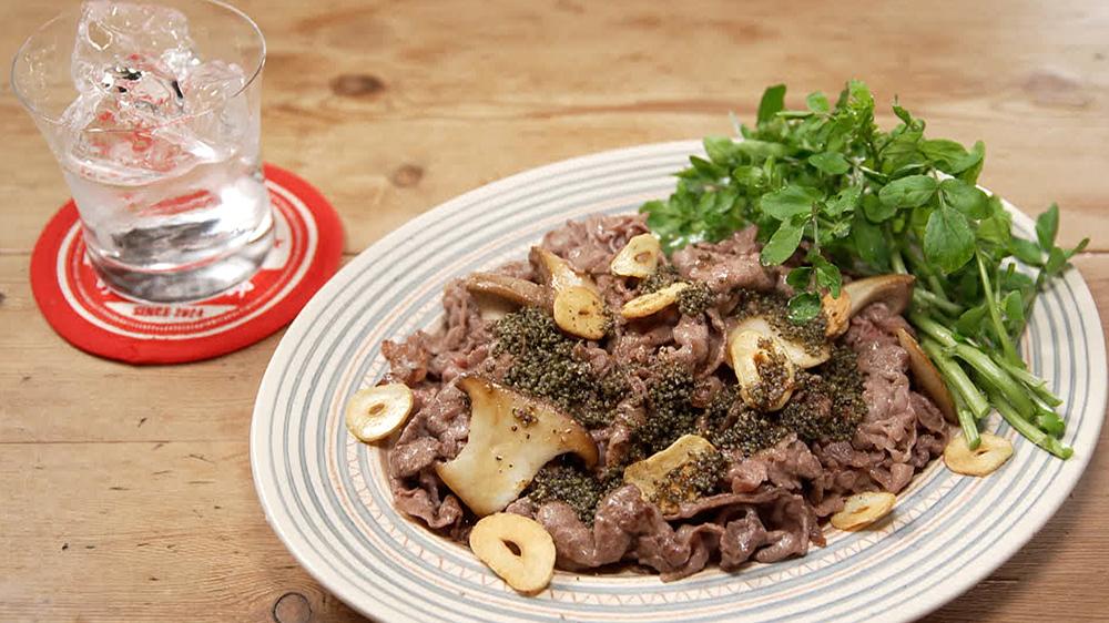 番組で紹介したレシピ「牛肉ソテー WASABI & TONBURI SAUCE」 | 和田
