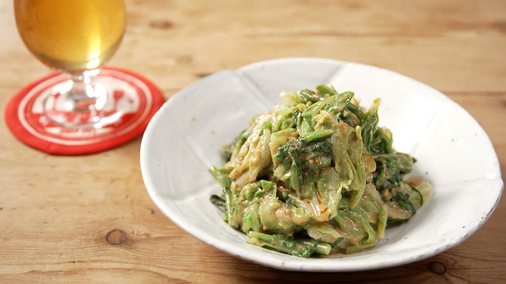 ゆで野菜のピーナッツバターあえ
