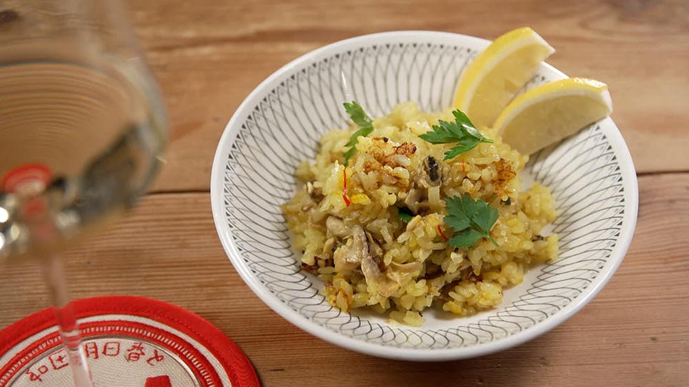 かきのパエリア